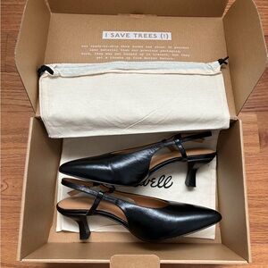 Madewell Debbie Slingback Heels